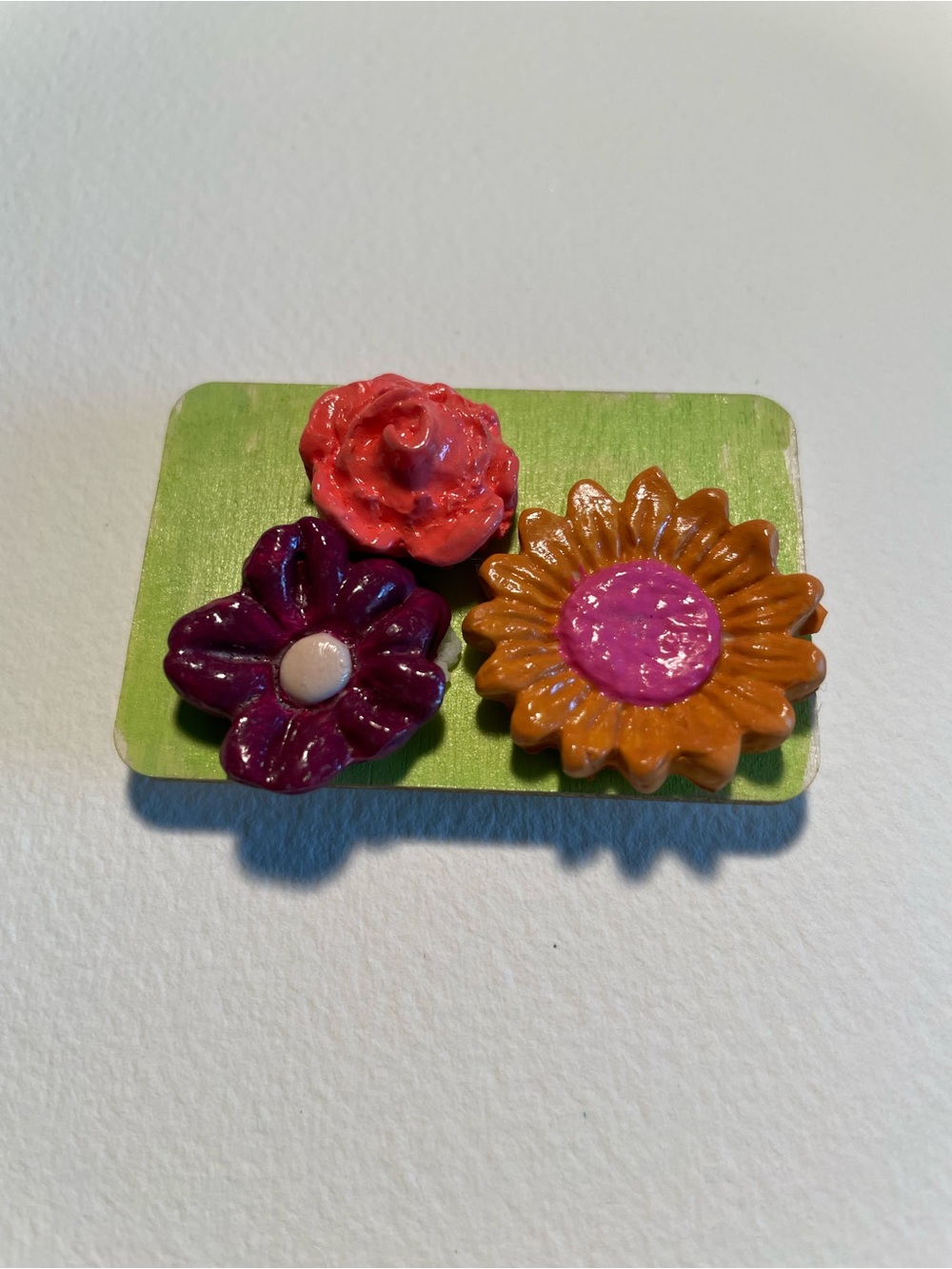 Handmade Floral Magnet